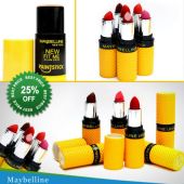 Pack of 10 Maybelline Lipstick 1 Free Maybelline P